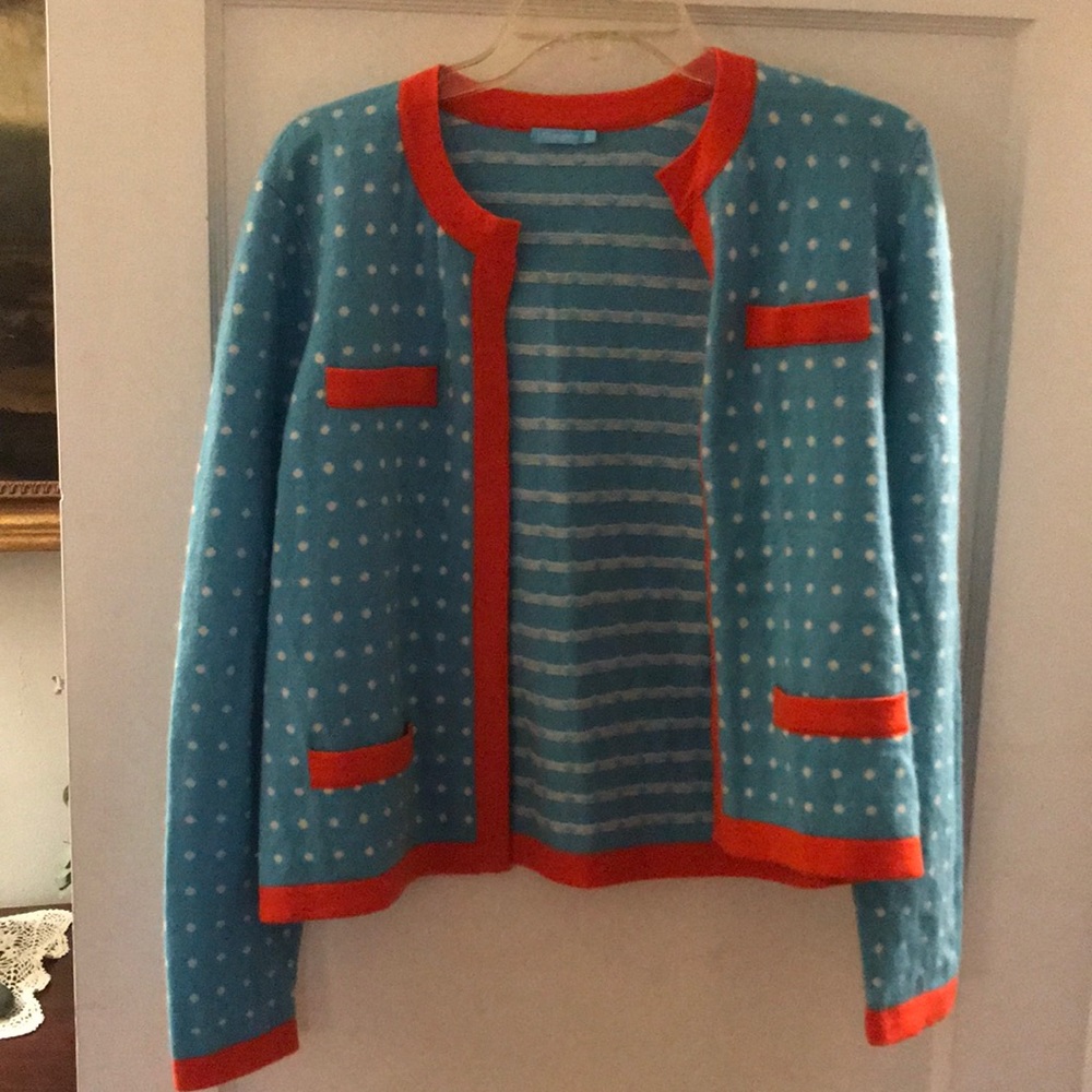 J McLaughlin Cashmere Cardigan ~L - Picture 8 of 8